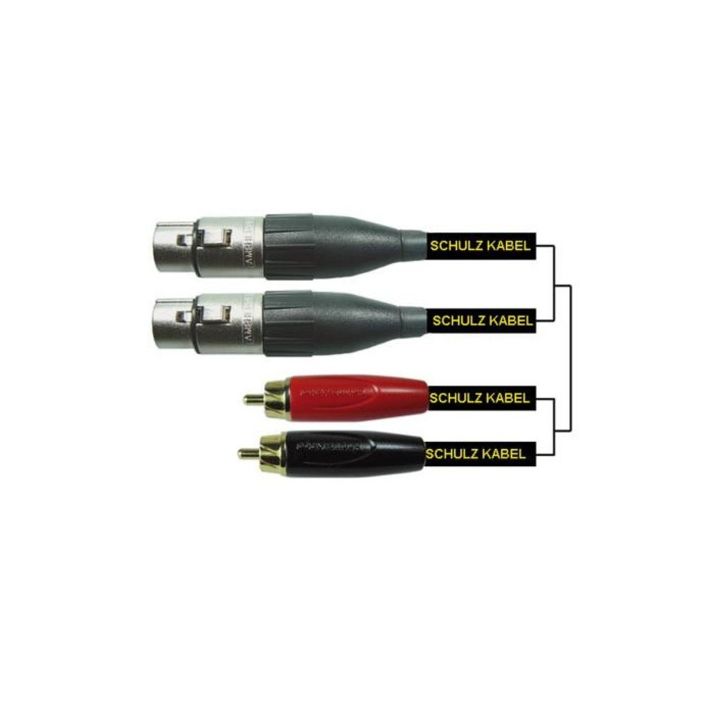 Кабель аудио 2xRCA - 2xXLR Schulz Kabel RRXXF 2 2.0m