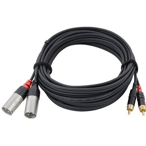 Кабель аудио 2xRCA - 2xXLR Cordial CFU 6 MC 6.0m