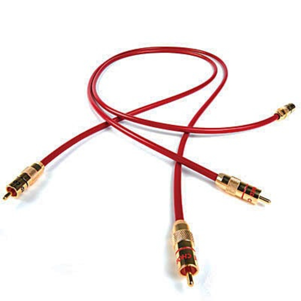 Кабель аудио 2xRCA - 2xRCA Chord Crimson Plus 0.5m