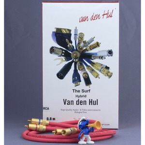 Кабель аудио 2xRCA - 2xRCA Van Den Hul The Surf Hybrid 1.0m