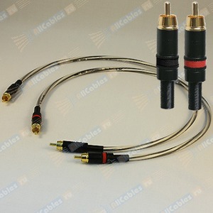 Кабель аудио 2xRCA - 2xRCA Abbey Road Cable Monitor NEUTRIK RCA 0.6m