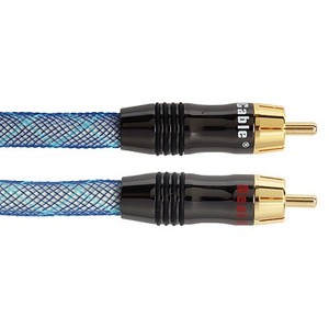 Кабель аудио 2xRCA - 2xRCA Real Cable E CA 1.0m