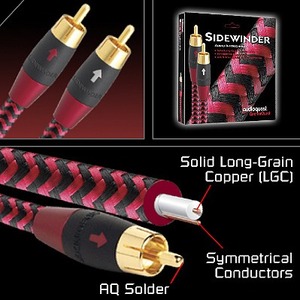Кабель аудио 2xRCA - 2xRCA Audioquest SideWinder 0.75m