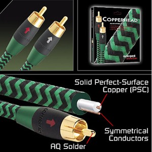 Кабель аудио 2xRCA - 2xRCA Audioquest CopperHead 1.0m