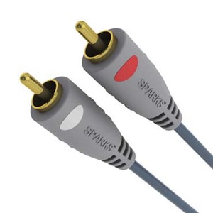 Кабель аудио 2xRCA - 2xRCA Sparks SG1111 3.0m