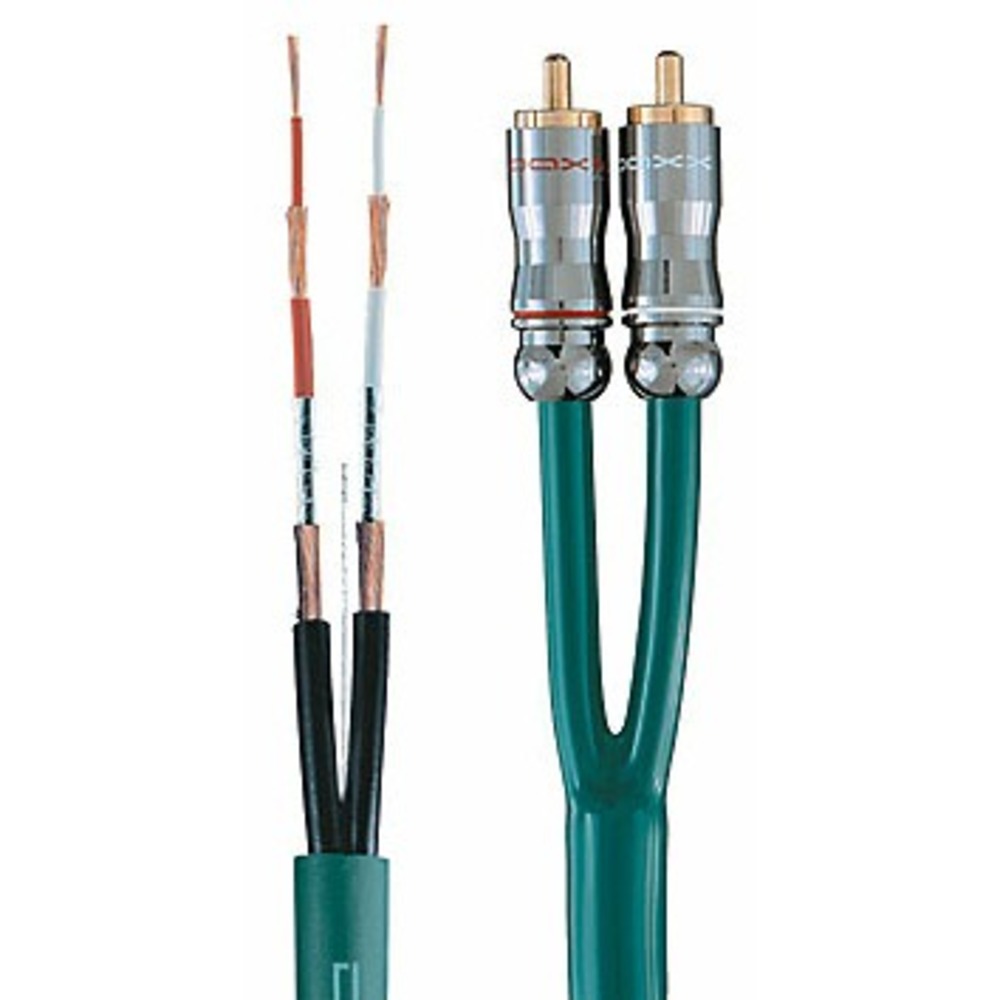 Кабель аудио 2xRCA - 2xRCA DAXX R77-11 1.1m