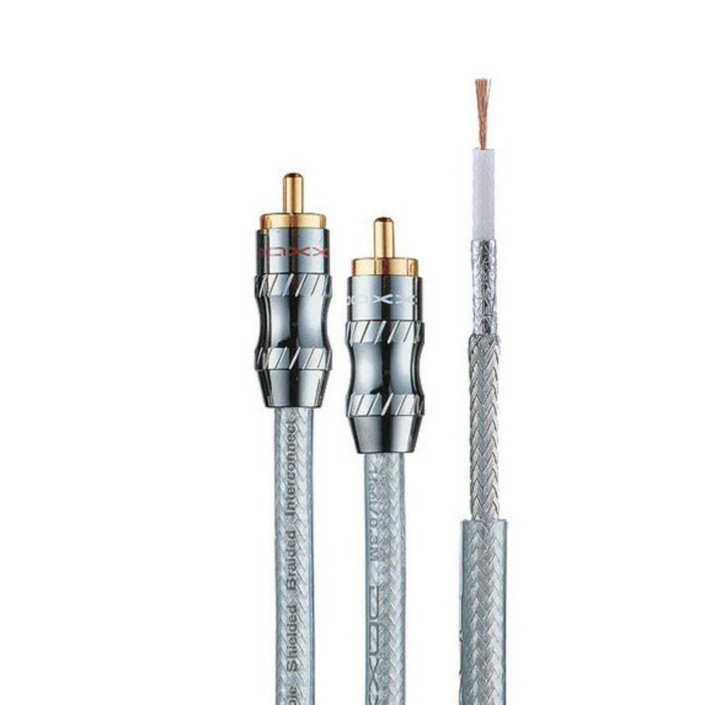 Кабель аудио 2xRCA - 2xRCA DAXX R55-11 1.1m