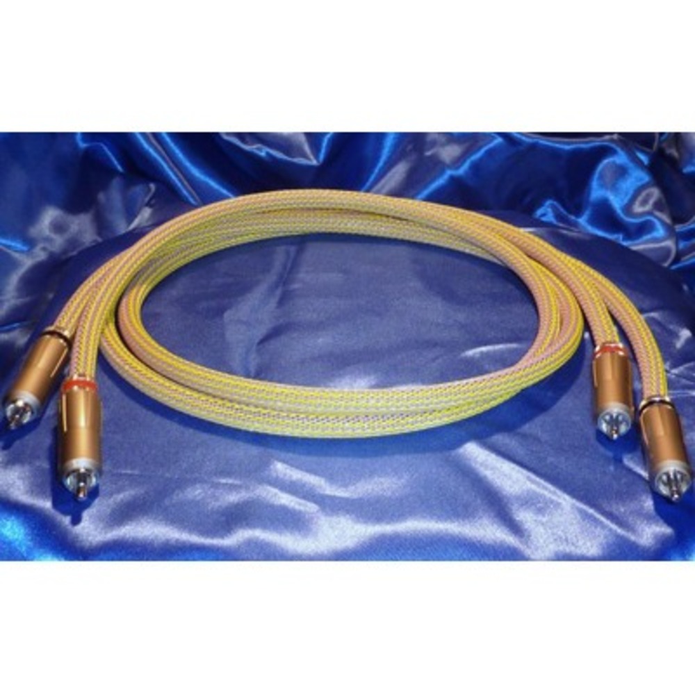 Кабель аудио 2xRCA - 2xRCA HiDiamond Diamond Yellow MKII 0.6m