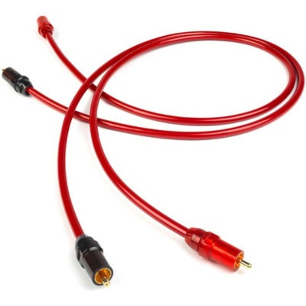 Кабель аудио 2xRCA - 2xRCA Chord Crimson Plus VEE Plugs 0.5m
