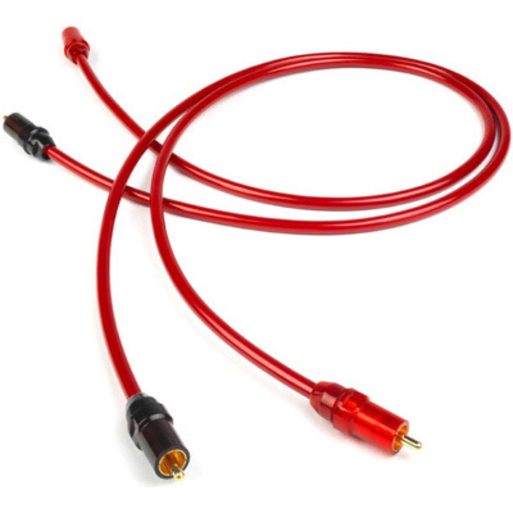 Кабель аудио 2xRCA - 2xRCA Chord Crimson Plus VEE Plugs 1.0m