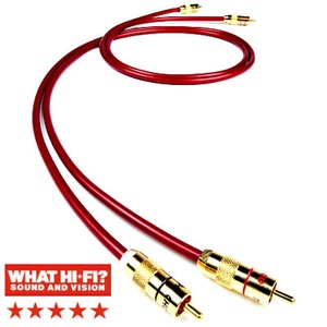Кабель аудио 2xRCA - 2xRCA Chord Crimson 1.0m