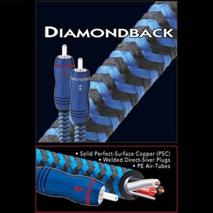 Кабель аудио 2xRCA - 2xRCA Audioquest DiamondBack 0.75m