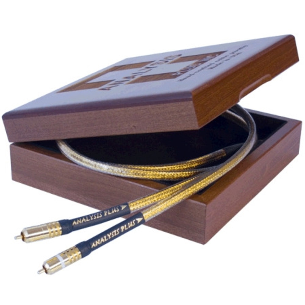 Кабель аудио 2xRCA - 2xRCA Analysis Plus Golden Oval RCA 2.0m