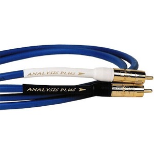 Кабель аудио 2xRCA - 2xRCA Analysis Plus Blue Oval-In RCA 1.5m