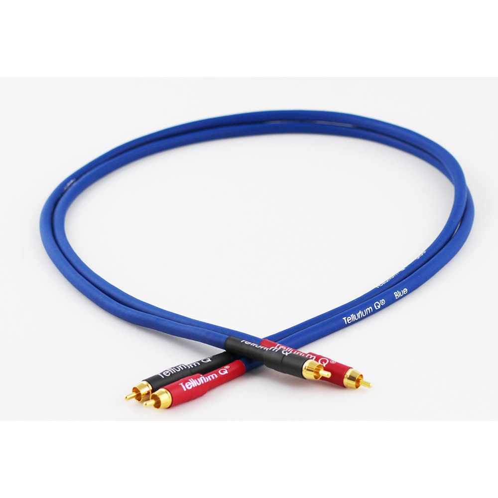 Кабель аудио 2xRCA - 2xRCA Tellurium Q Blue RCA Interconnect 1.0m