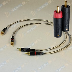 Кабель аудио 2xRCA - 2xRCA Abbey Road Cable Monitor BULLET PLUG RCA 1.0m