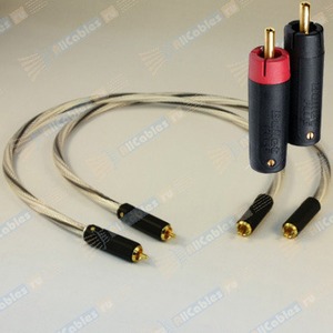 Кабель аудио 2xRCA - 2xRCA Abbey Road Cable Reference BULLET PLUG RCA 1.5m