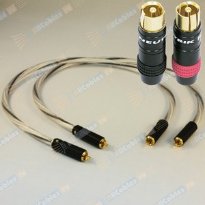 Кабель аудио 2xRCA - 2xRCA Abbey Road Cable Reference NEUTRIK RCA 2.0m
