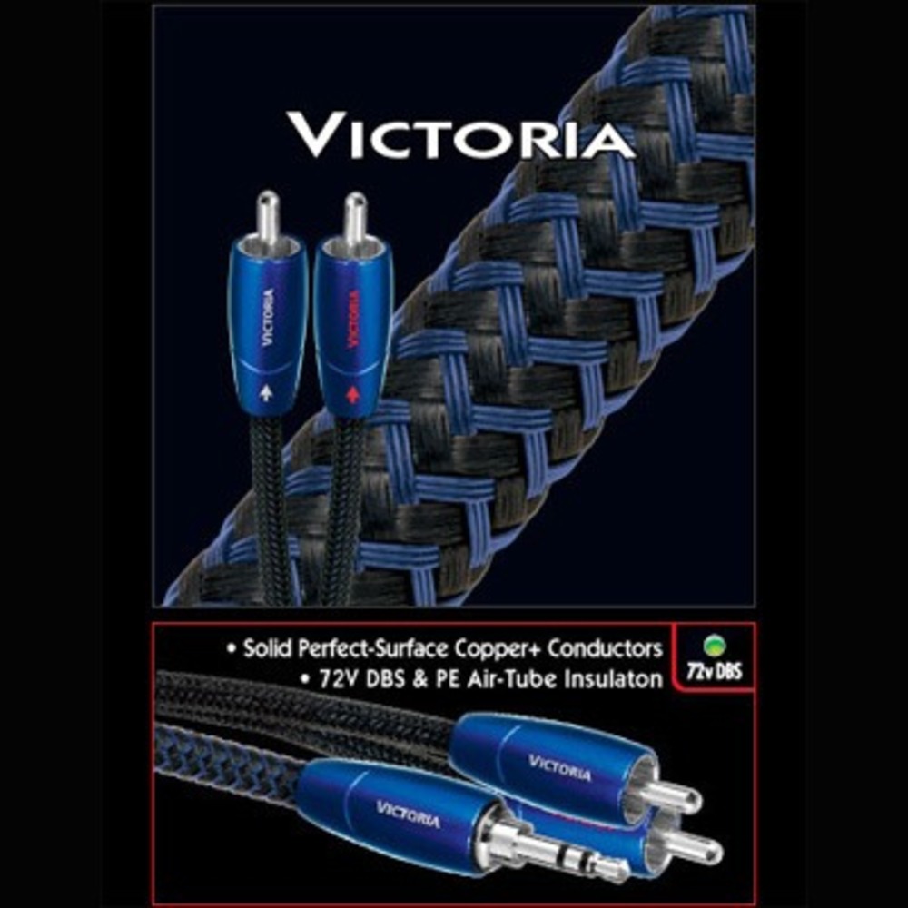 Кабель аудио 2xRCA - 2xRCA Audioquest Victoria 2RCA-2RCA 2.0m