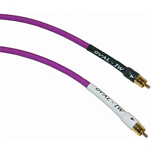 Кабель аудио 2xRCA - 2xRCA Analysis Plus Oval InWall RCA 0.5m