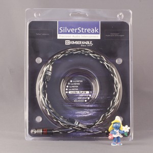Кабель аудио 2xRCA - 2xRCA Kimber Kable Silver Streak Ultraplate Black 1.0m