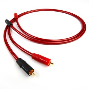 Кабель аудио 2xRCA - 2xRCA Chord Crimson VEE 3 stereo RCA 1.0m