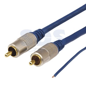 Кабель аудио 2xRCA - 2xRCA Rexant 17-0110-1 Gold (1 штука) 1.5m