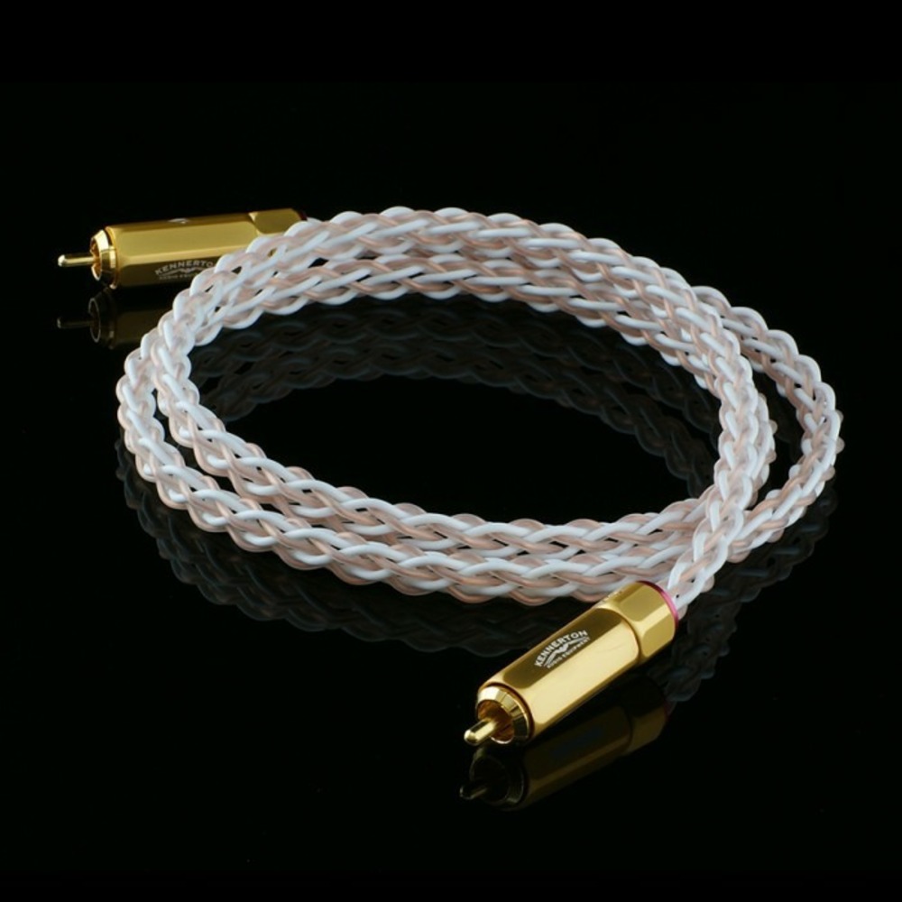 Кабель аудио 2xRCA - 2xRCA Kennerton HF-005 Morganite Interconnect Cable 1.0 m