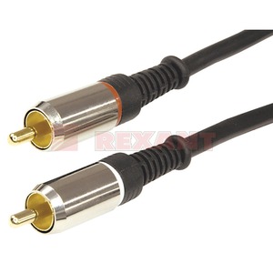 Кабель аудио 2xRCA - 2xRCA Rexant 17-0135 Gold (1 штука) 3.0m