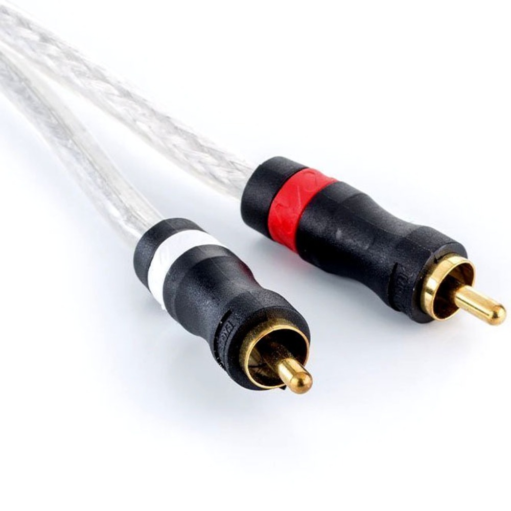 Кабель аудио 2xRCA - 2xRCA Eagle Cable 20060007 HIGH STANDARD Audio Stereo 0.75m
