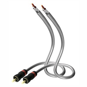 Кабель аудио 2xRCA - 2xRCA Eagle Cable 20060007 HIGH STANDARD Audio Stereo 0.75m