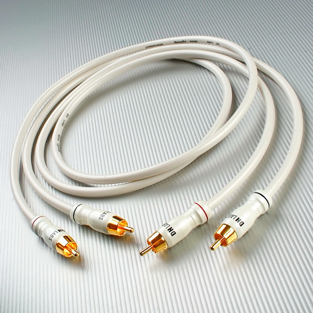 Кабель аудио 2xRCA - 2xRCA DH Labs White Lightning Interconnect RCA 2.5m