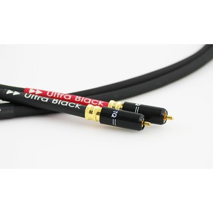 Кабель аудио 2xRCA - 2xRCA Tellurium Q Ultra Black RCA Interconnect 1.0m