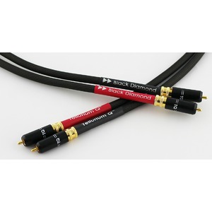 Кабель аудио 2xRCA - 2xRCA Tellurium Q Black Diamond RCA Interconnect 1.0m