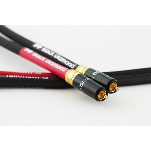 Кабель аудио 2xRCA - 2xRCA Tellurium Q Black Diamond RCA Interconnect 1.0m
