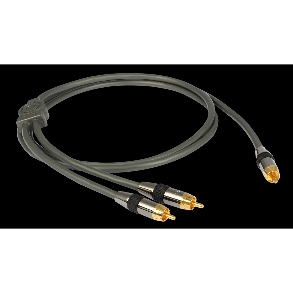 Кабель аудио 2xRCA - 2xRCA GoldKabel Profi RCA Stereo Cable 10.0m