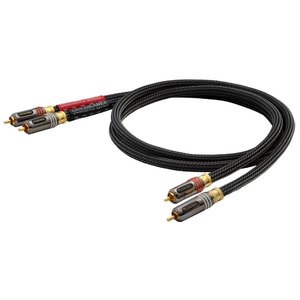 Кабель аудио 2xRCA - 2xRCA GoldKabel Executive RCA Stereo Cable 0.75m