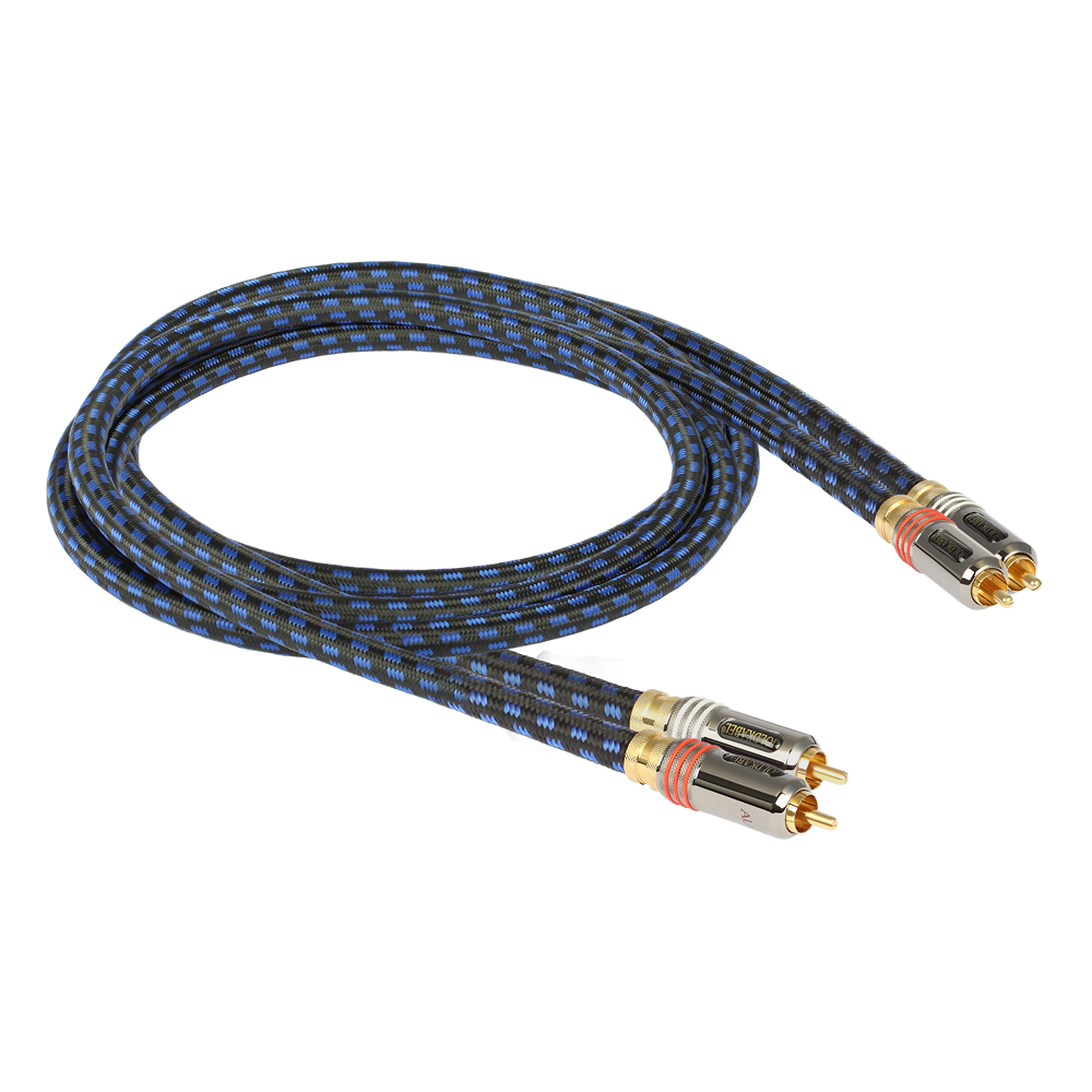Кабель аудио 2xRCA - 2xRCA GoldKabel Highline RCA Stereo Cable 0.5m