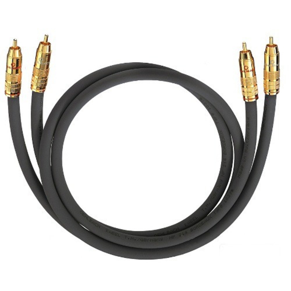 Кабель аудио 2xRCA - 2xRCA Oehlbach 2047 NF 214 Master 1.0m