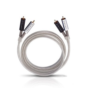 Кабель аудио 2xRCA - 2xRCA Oehlbach 3900 Silver Express 0.5m