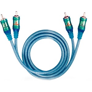 Кабель аудио 2xRCA - 2xRCA Oehlbach 92020 Performance Ice Blue 1.0m