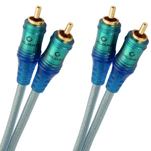 Кабель аудио 2xRCA - 2xRCA Oehlbach 92025 Performance Ice Blue 5.0m