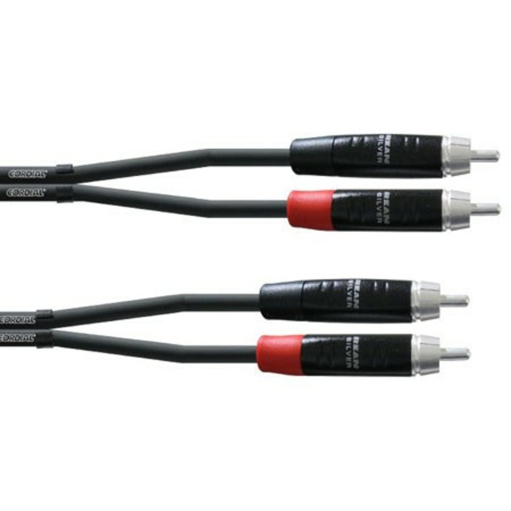 Кабель аудио 2xRCA - 2xRCA Cordial CIU 3 CC 3.0m