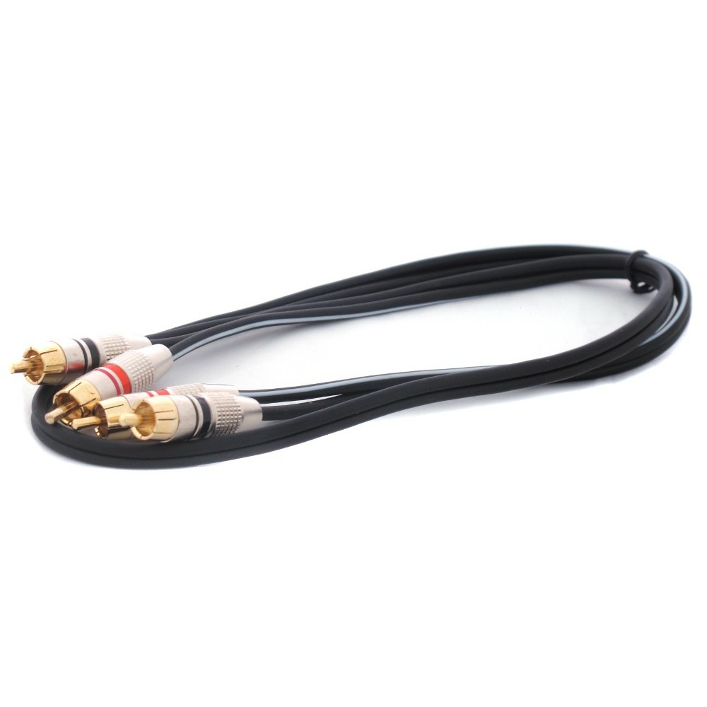 Кабель аудио 2xRCA - 2xRCA ProAudio RCA1-2 1.0m