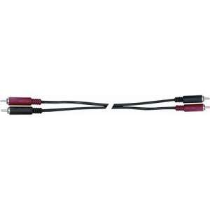 Кабель аудио 2xRCA - 2xRCA QUIK LOK AD79-1 1.0m