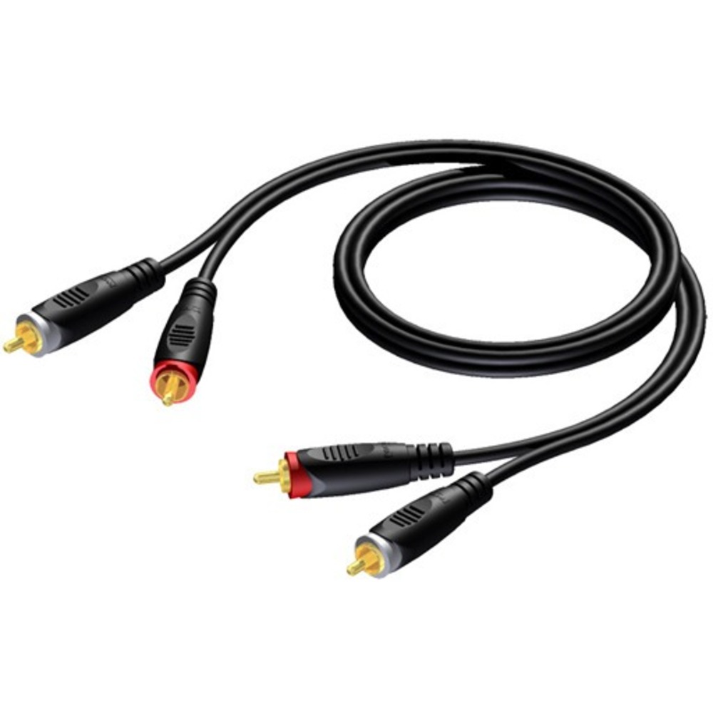 Кабель аудио 2xRCA - 2xRCA Procab REF850/3 3.0m