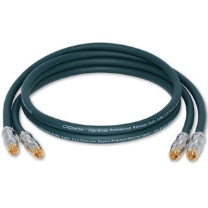 Кабель аудио 2xRCA - 2xRCA DAXX R86-05 0.5m