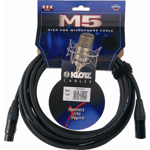 Кабель аудио 1xXLR - 1xXLR KLOTZ M5FM10 M5 10.0m