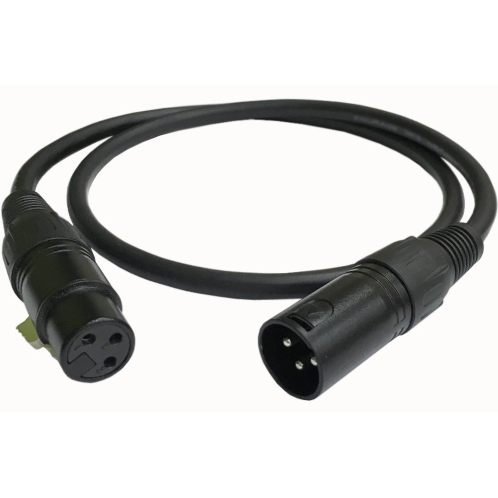Кабель аудио 1xXLR - 1xXLR Rich Pro RP105BLK 0.3m