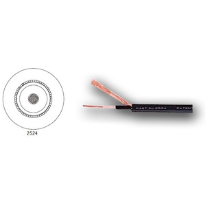 Кабель аудио в нарезку Mogami 2524-00 Black